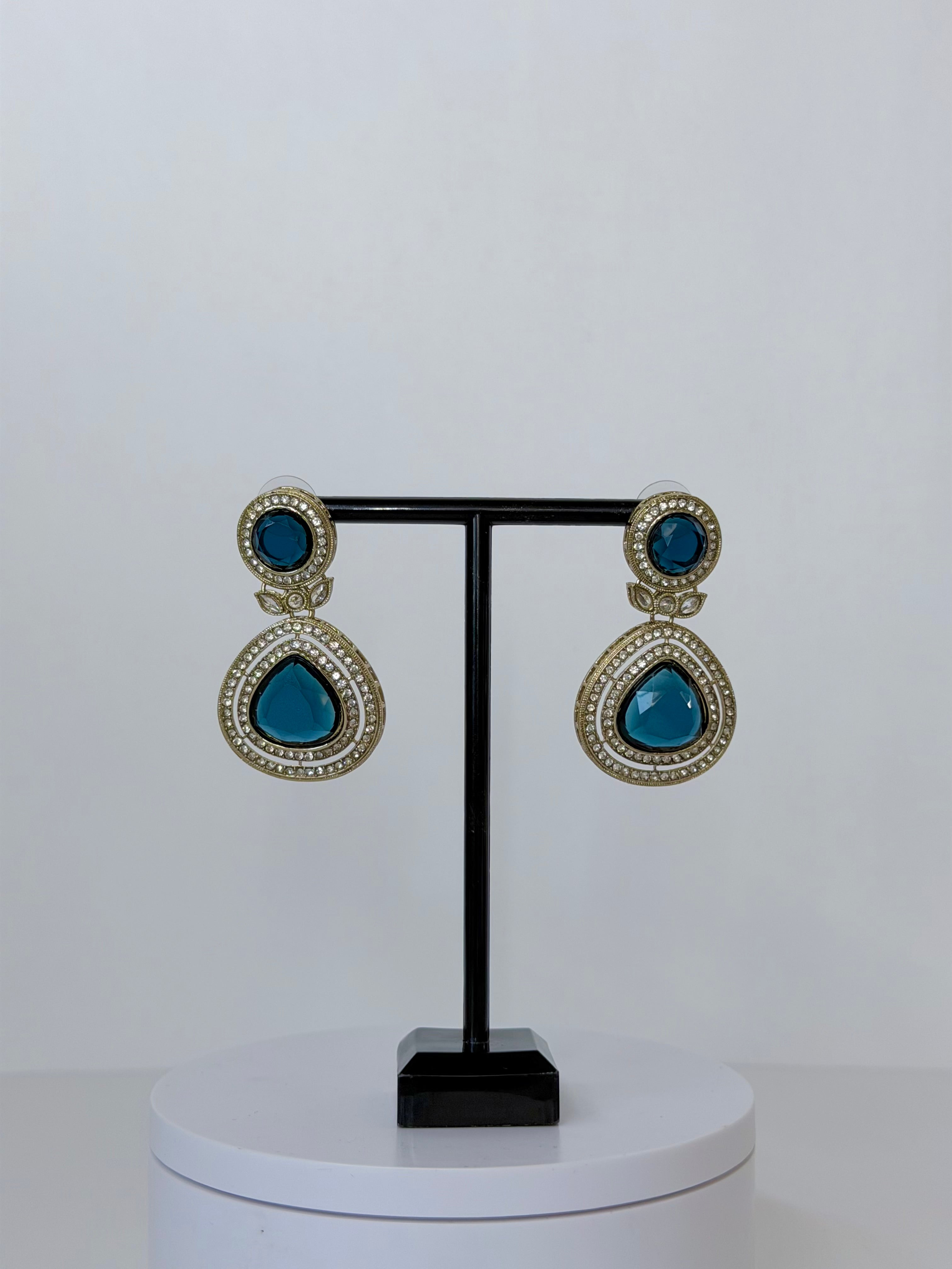 Trending Bollywood Tina Stonework Earrings