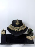 Bollywood Mehrza Necklace Set with Earrings, Mangtika and Jhoomar