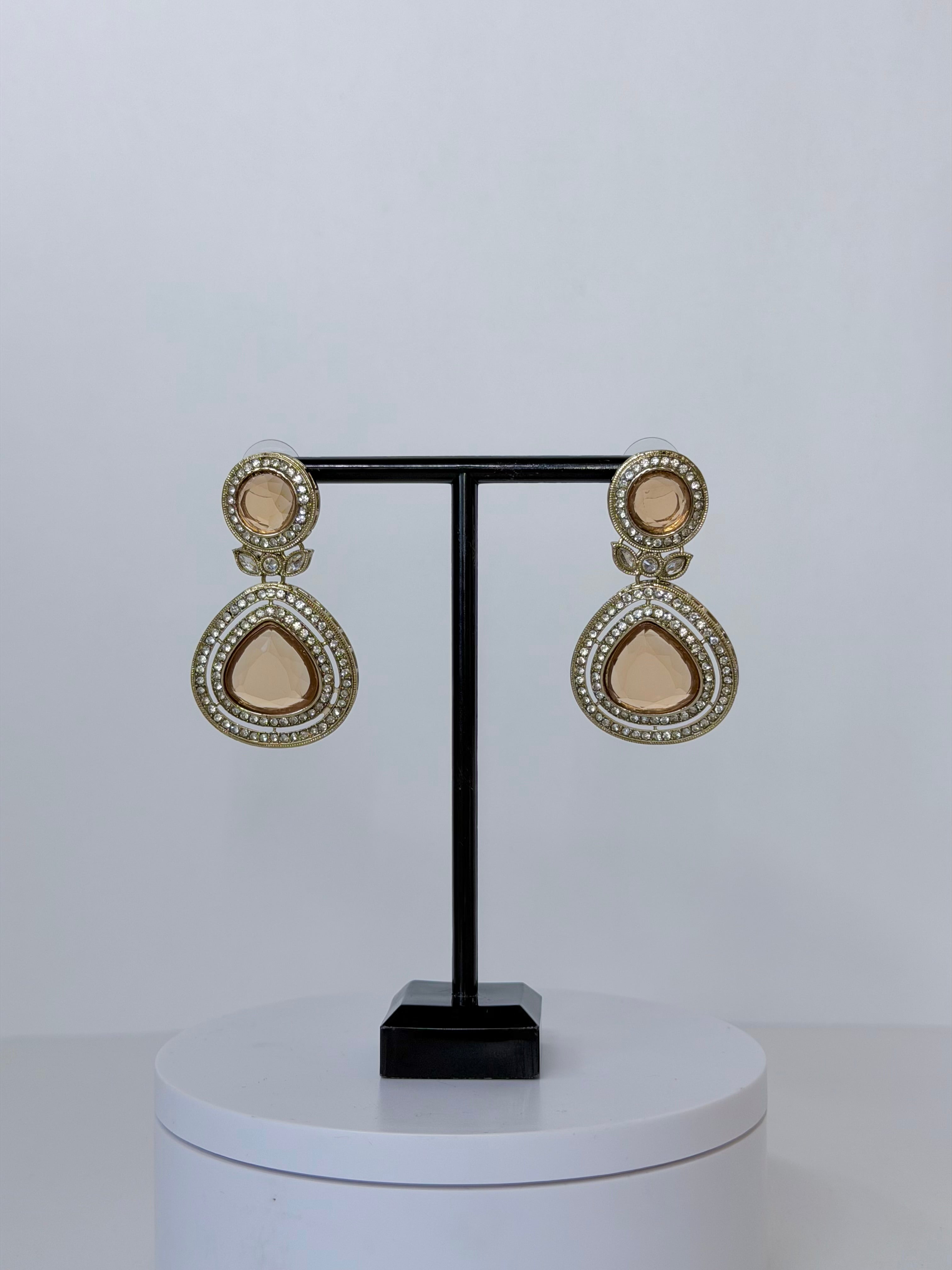 Trending Bollywood Tina Stonework Earrings