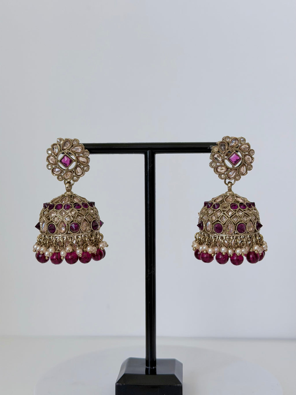 Polki Lightweight Mast Magan Jhumka