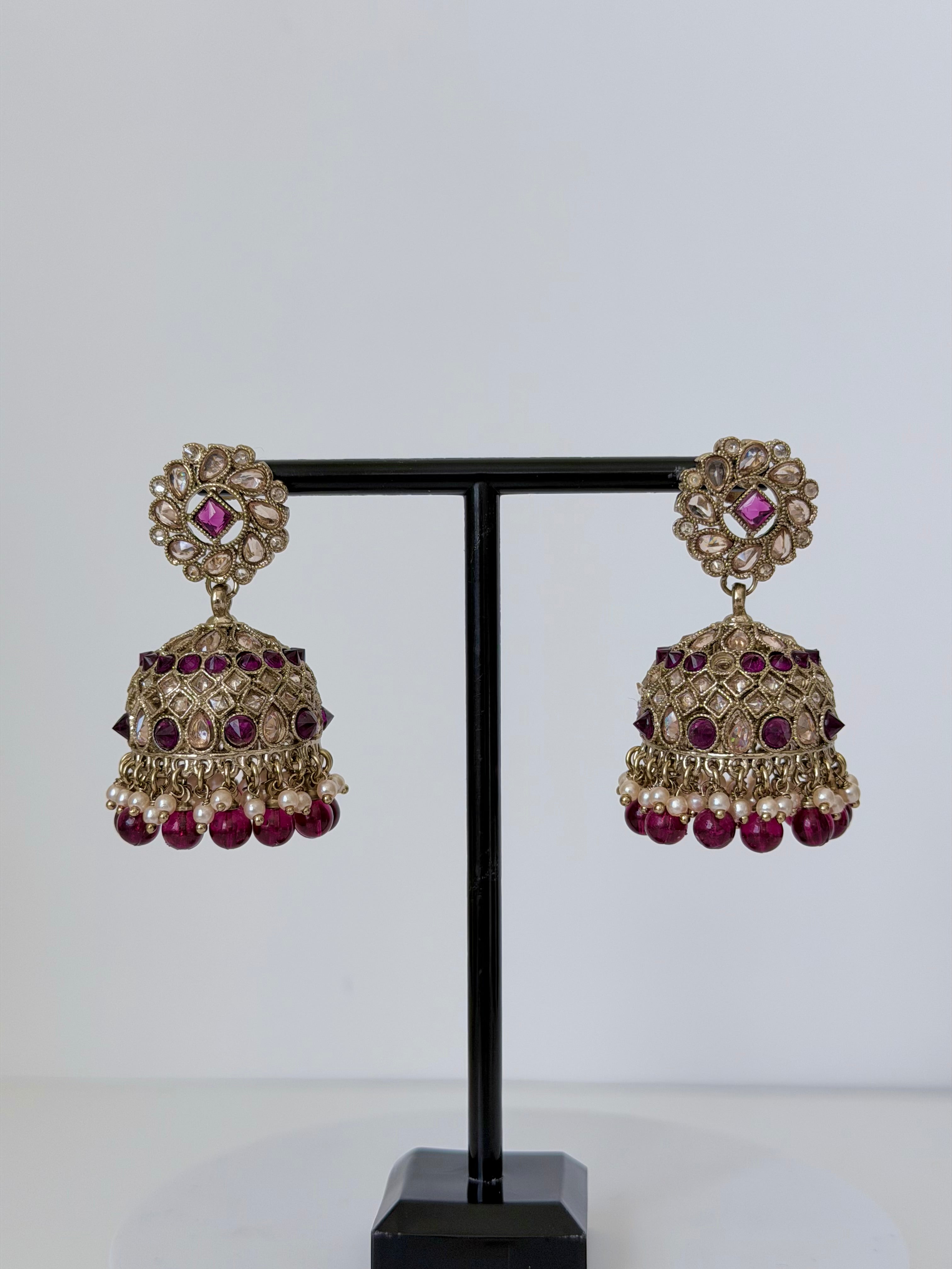 Polki Lightweight Mast Magan Jhumka