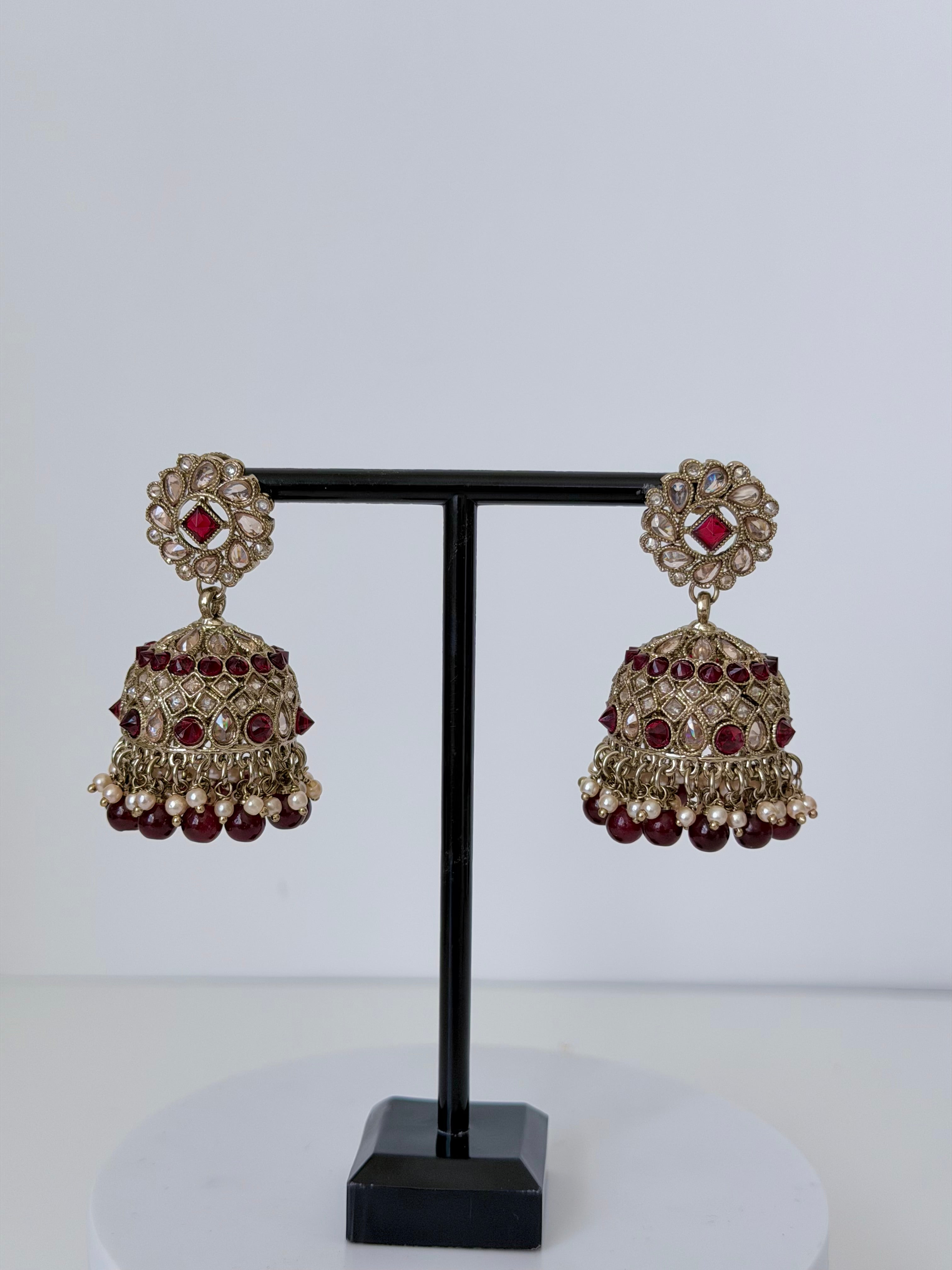 Polki Lightweight Mast Magan Jhumka