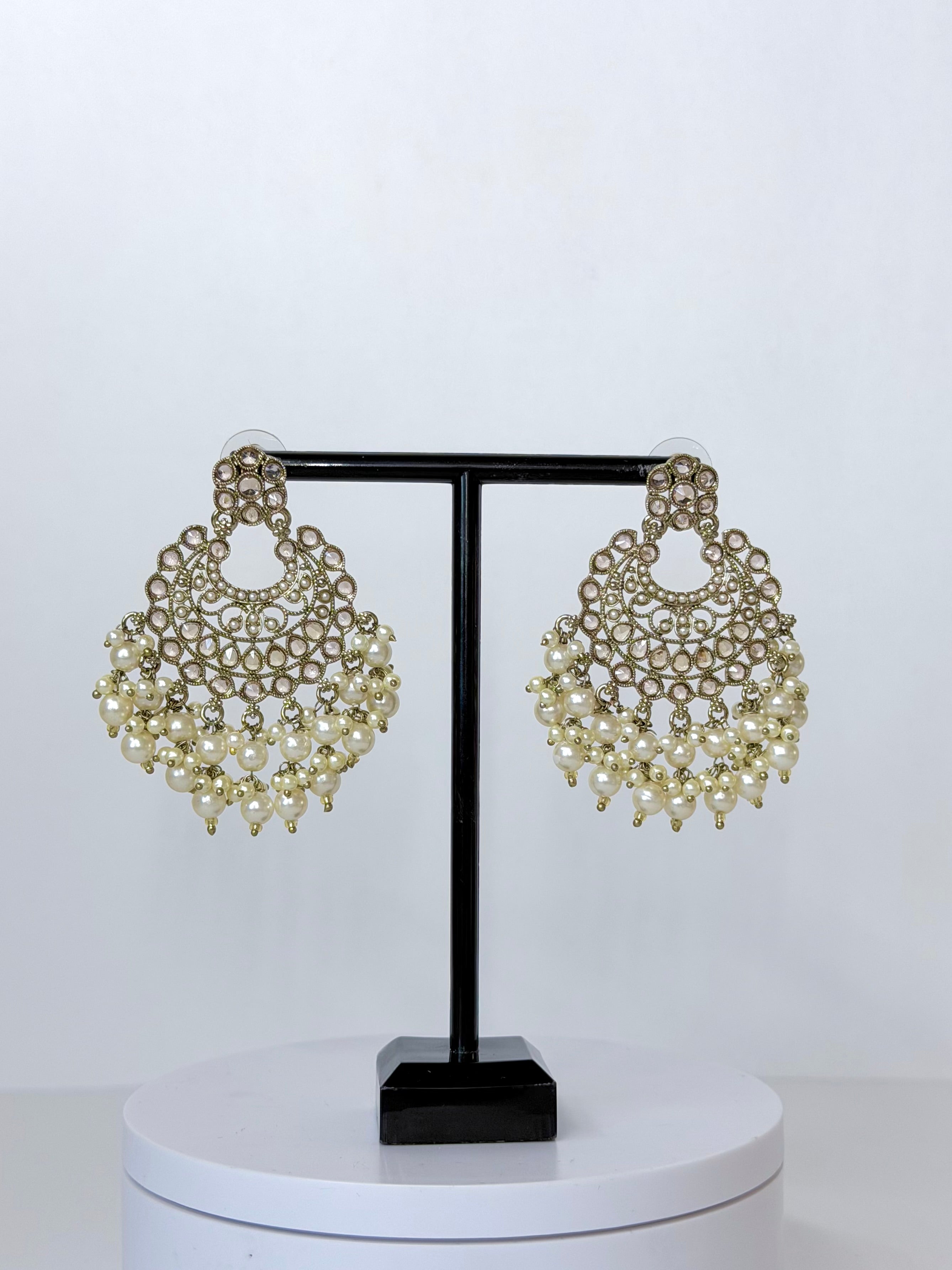 Bollywood Lightweigh Polki Tania Earrings