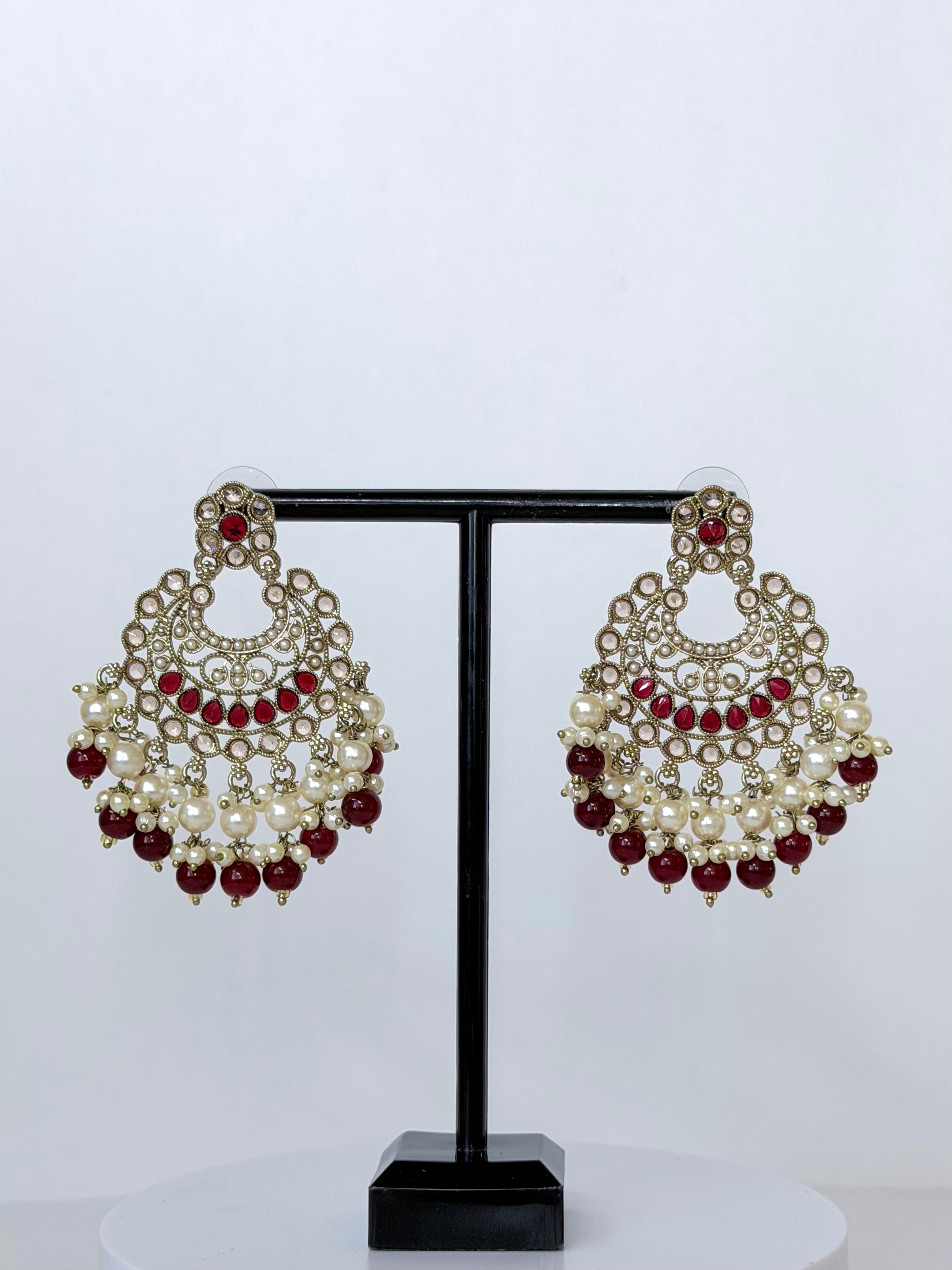 Bollywood Lightweigh Polki Tania Earrings