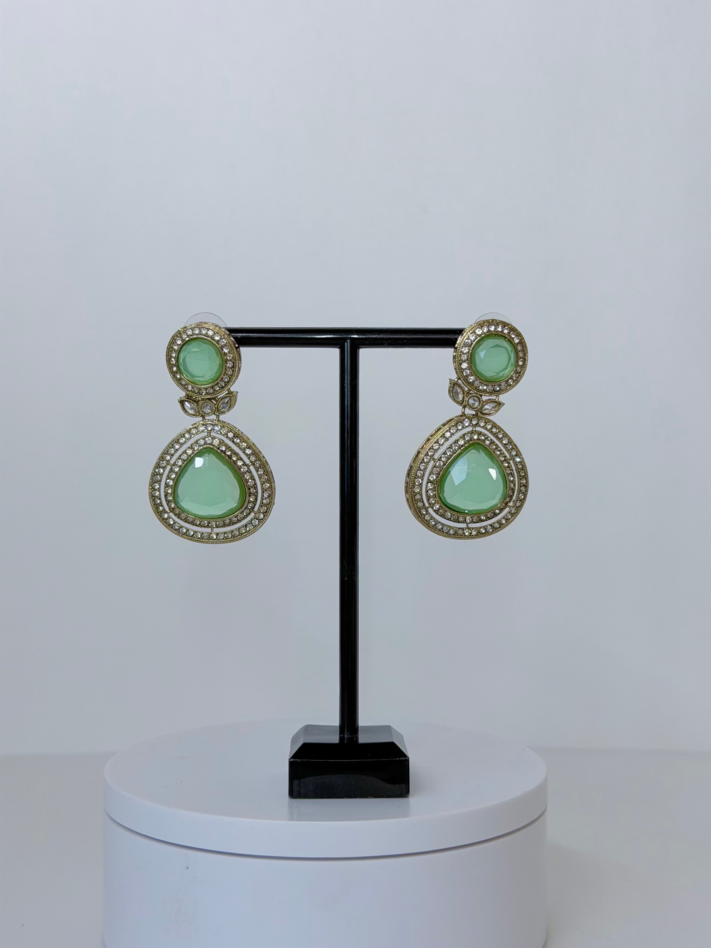 Trending Bollywood Tina Stonework Earrings