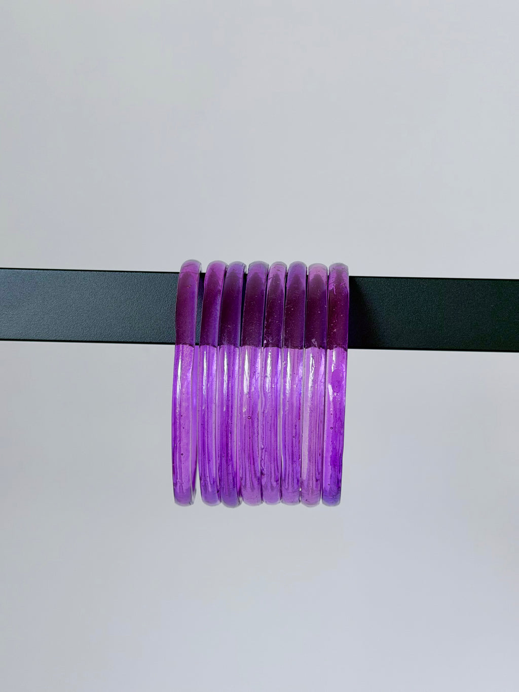 Trending Viral Jelly Bangles – Colorful, Lightweight & Stackable 8 pcs