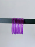 Trending Viral Jelly Bangles – Colorful, Lightweight & Stackable 8 pcs