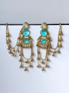 Trending Mayuri Kashmiri Earrings with Ghungroo Sahara