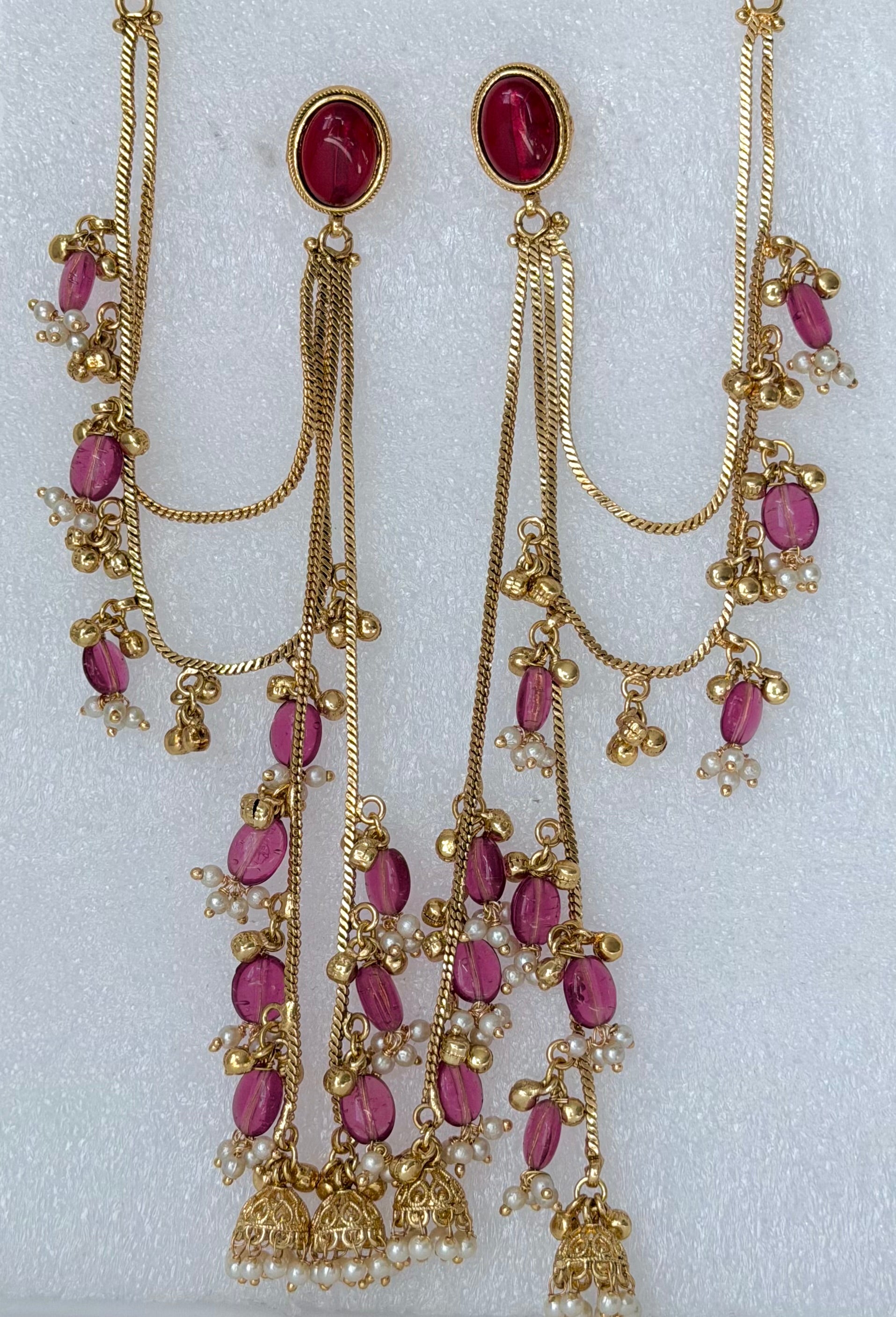 Trending Afsana Kashmiri Earrings with Sahara