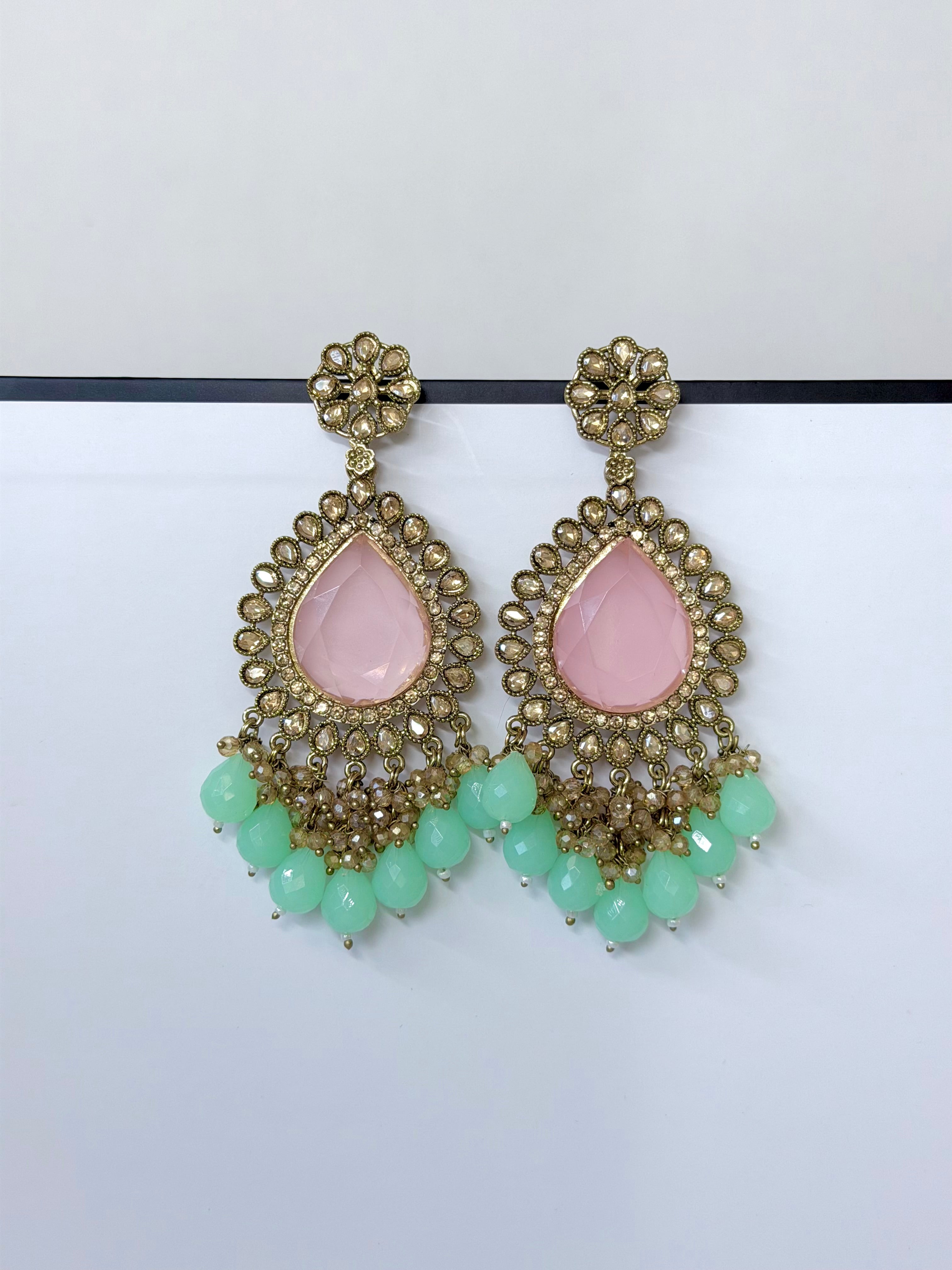 Bollywood Stonework Reem Earrings