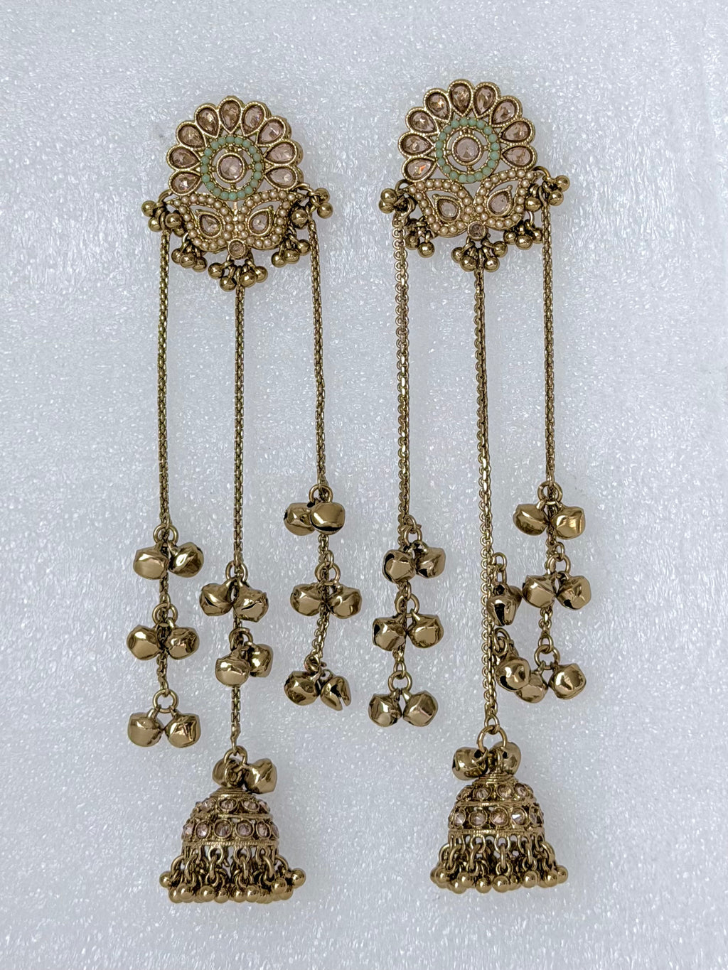 Trending Kashmiri Earrings with Jhumka