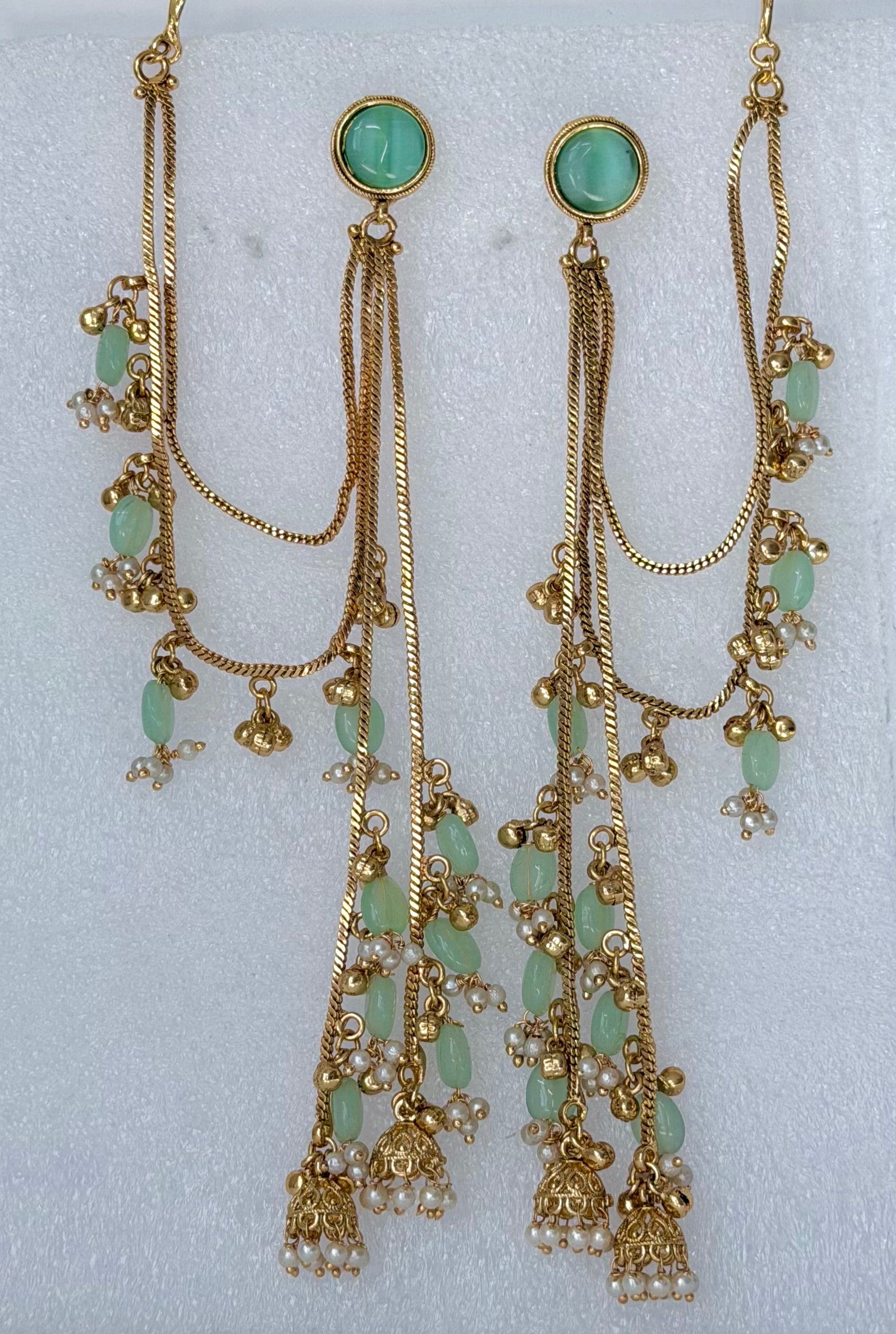 Trending Afsana Kashmiri Earrings with Sahara