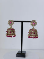 Polki Lightweight Mast Magan Jhumka