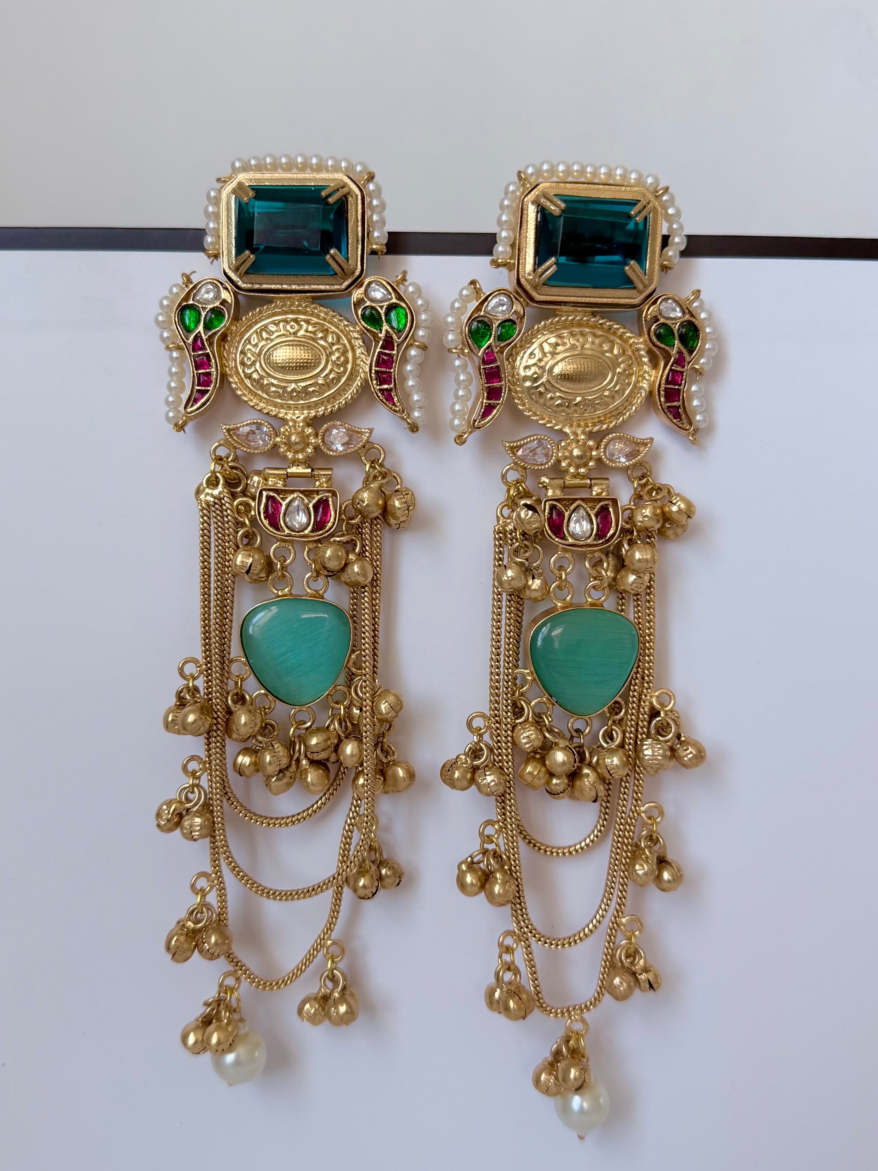 Premium Kashmiri Shona Earrings