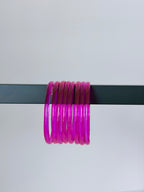 Trending Viral Jelly Bangles – Colorful, Lightweight & Stackable 8 pcs