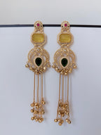 Trending Riona Kashmiri Earrings with Ghungroo