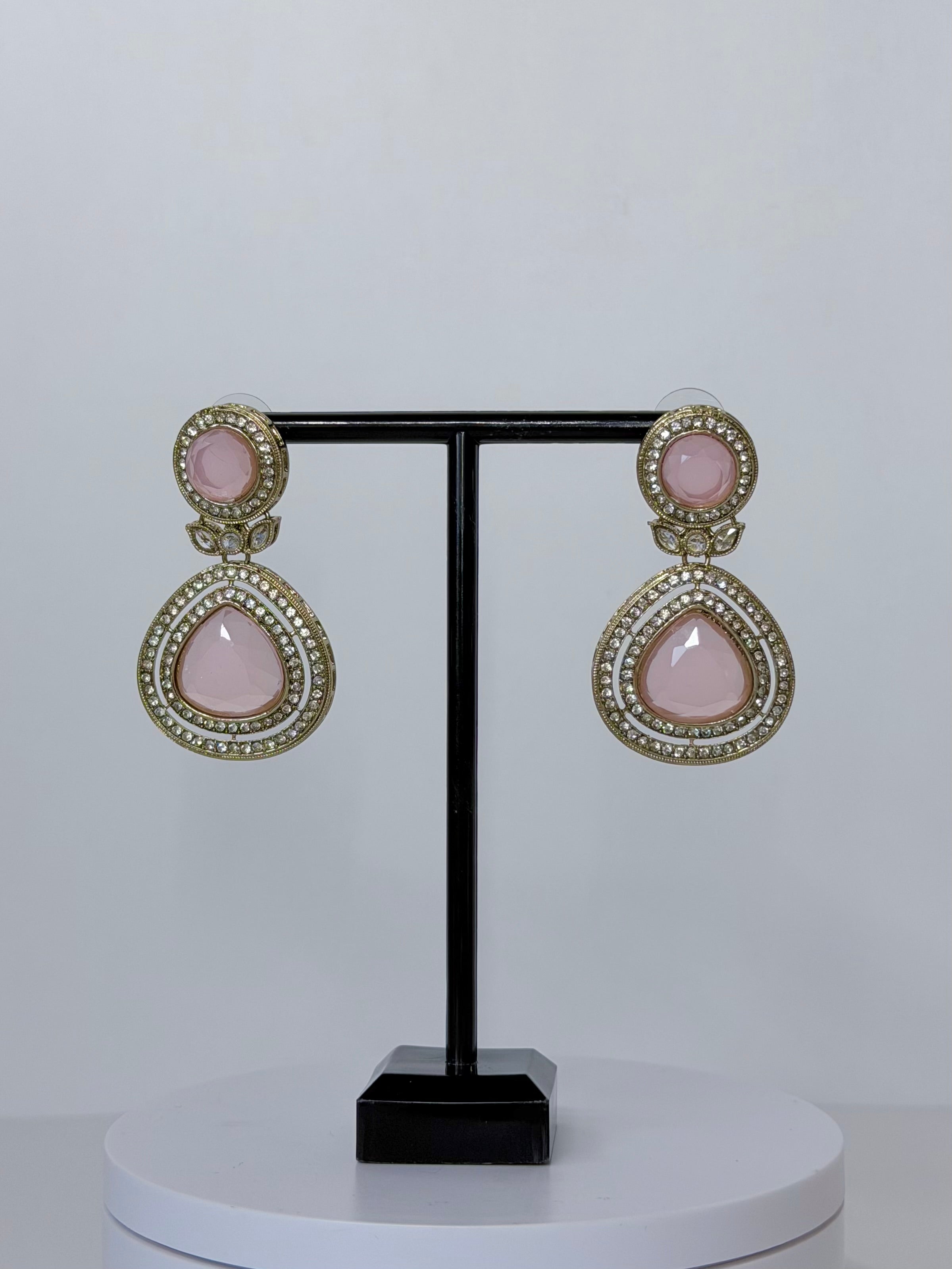 Trending Bollywood Tina Stonework Earrings