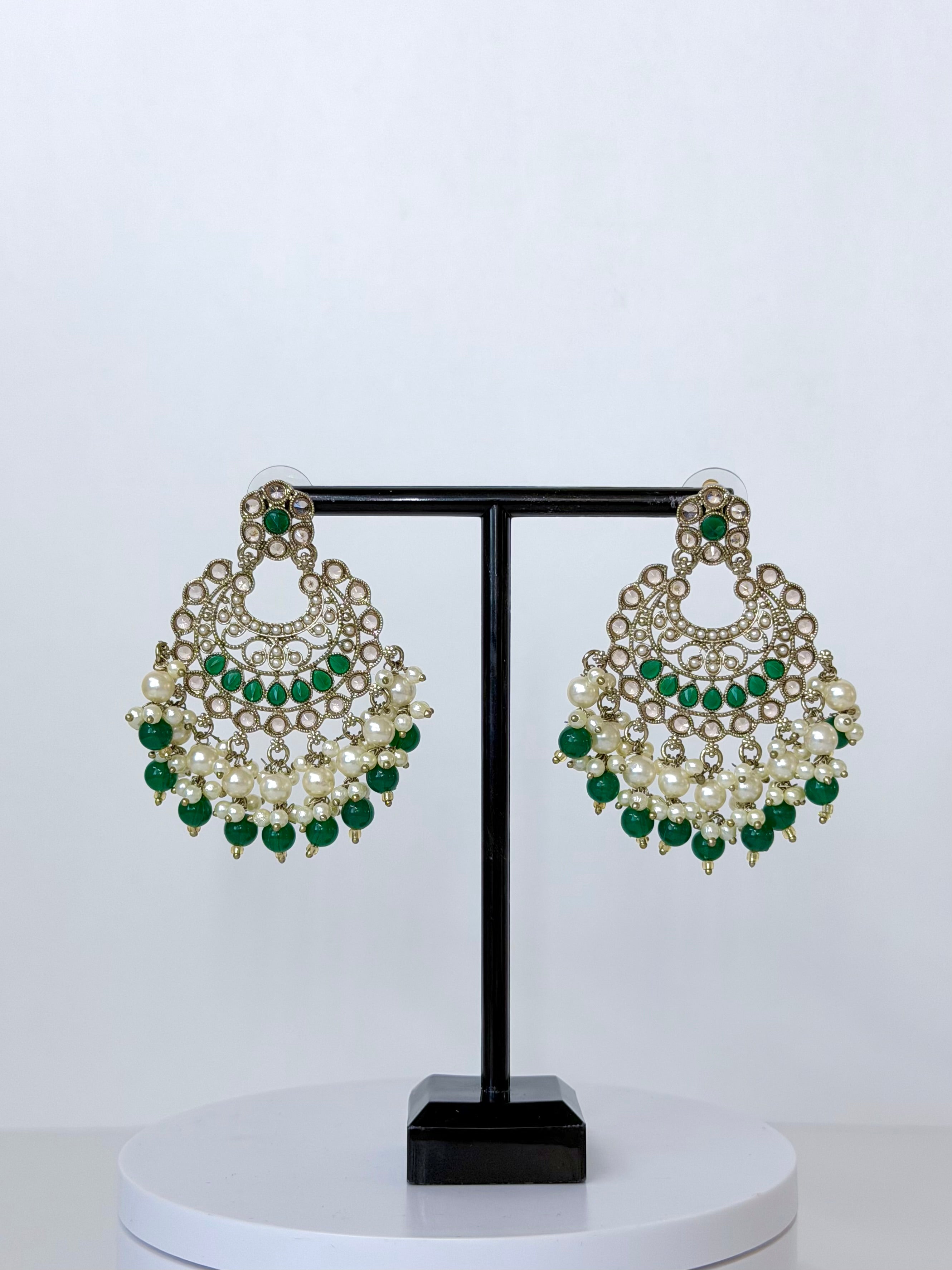 Bollywood Lightweigh Polki Tania Earrings