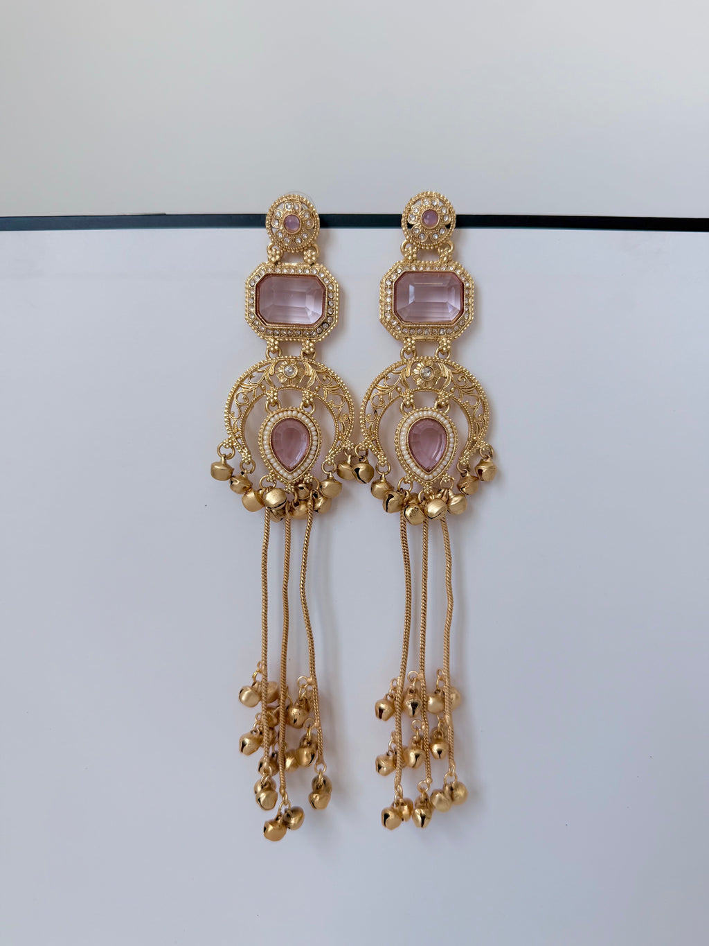 Trending Riona Kashmiri Earrings with Ghungroo
