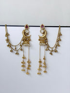 Trending Chand Kashmiri Earrings with Detachable Sahara