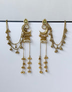 Trending Chand Kashmiri Earrings with Detachable Sahara