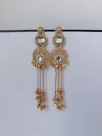Trending Riona Kashmiri Earrings with Ghungroo