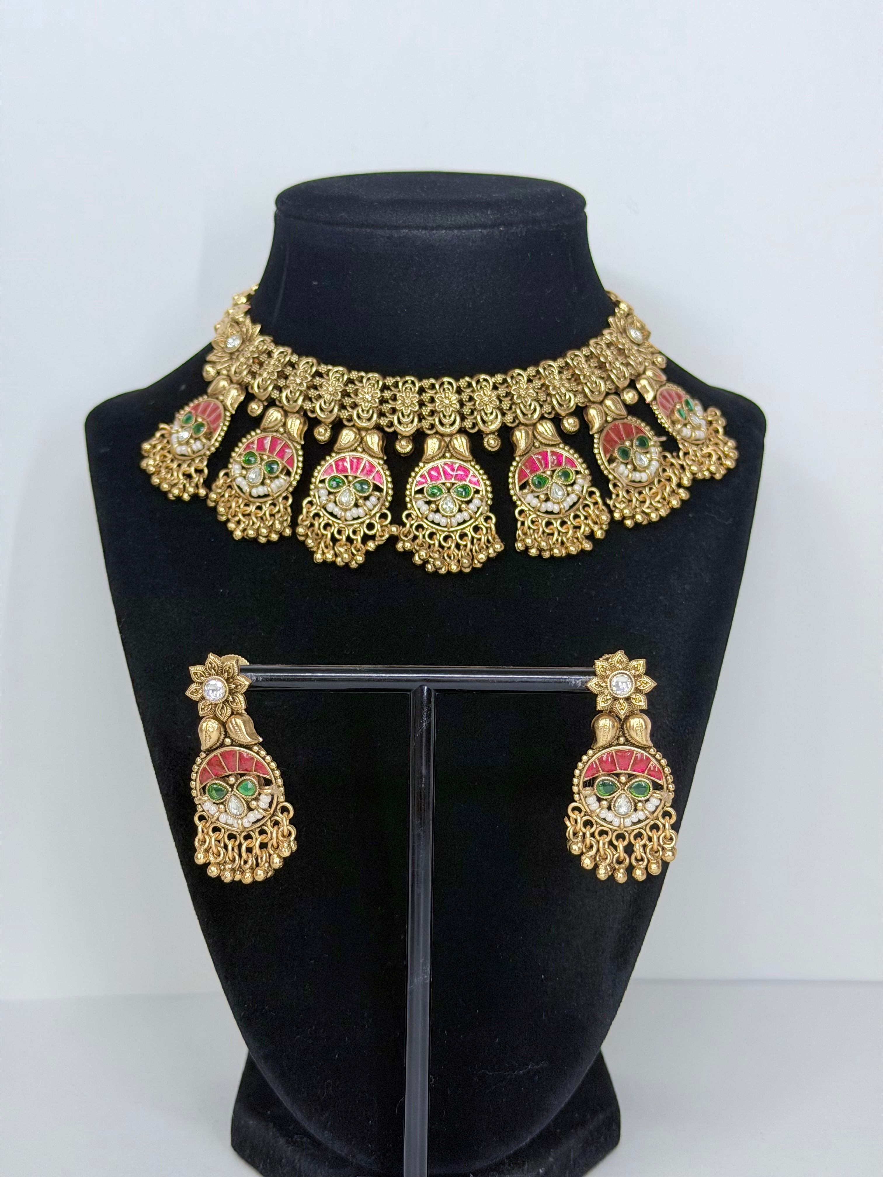 Heritage Collections Necklace Set with Earrings