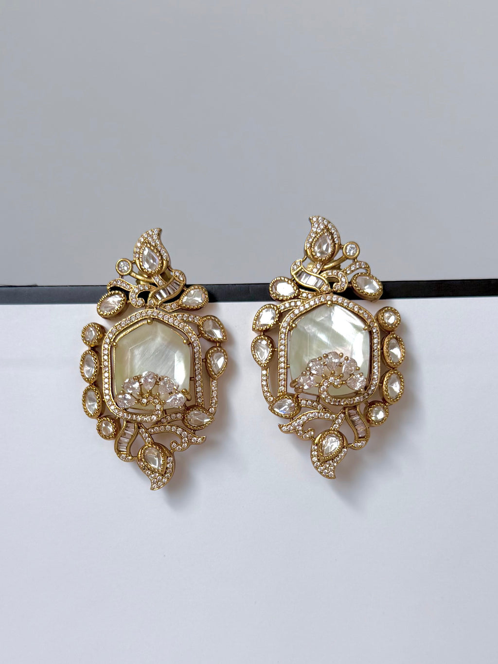 Premium Chahat Doublet Earrings