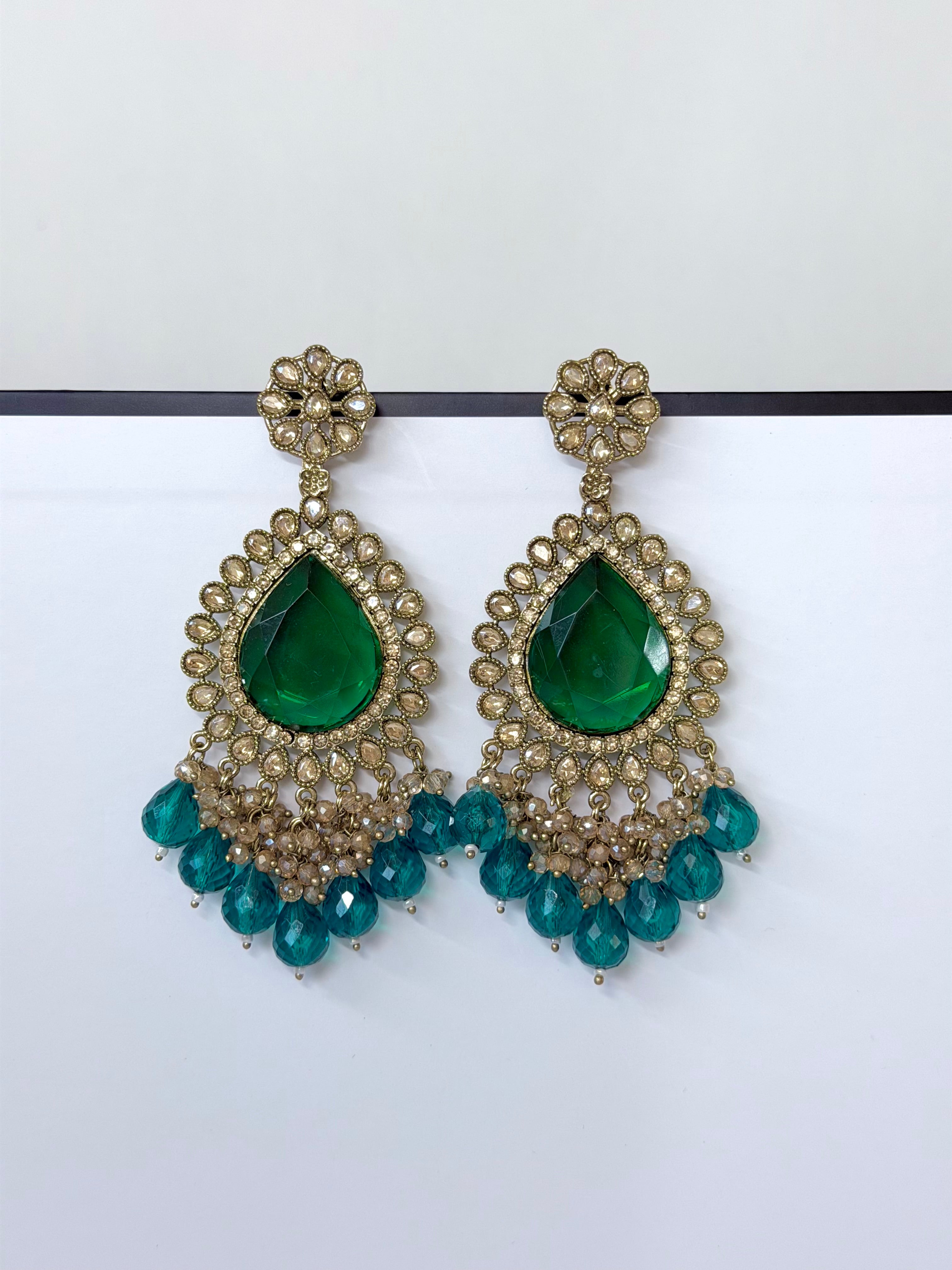 Bollywood Stonework Reem Earrings
