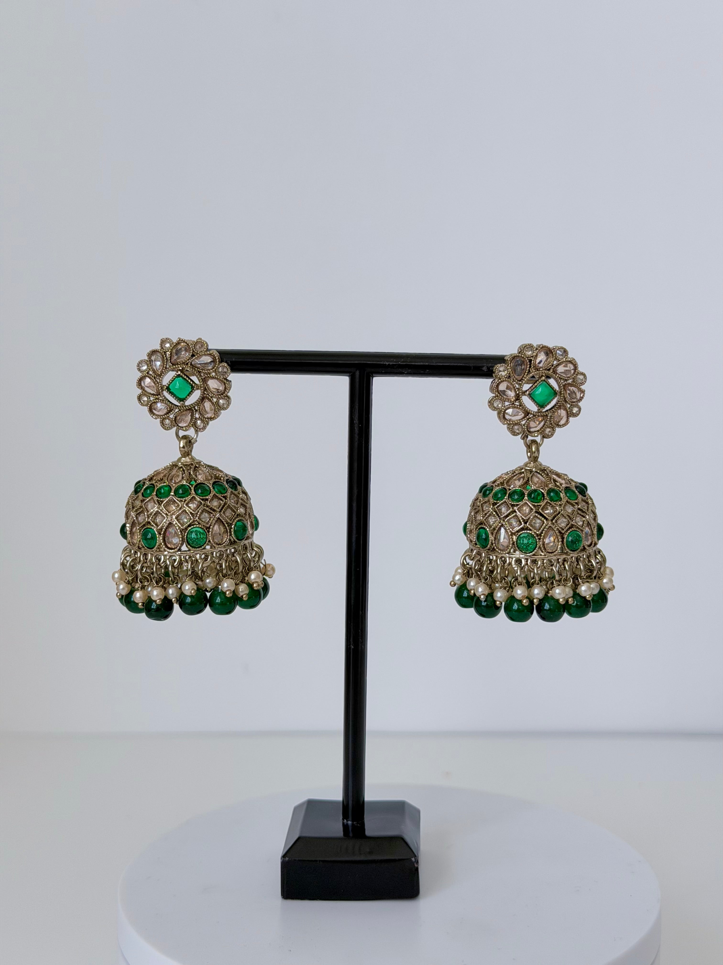 Polki Lightweight Mast Magan Jhumka