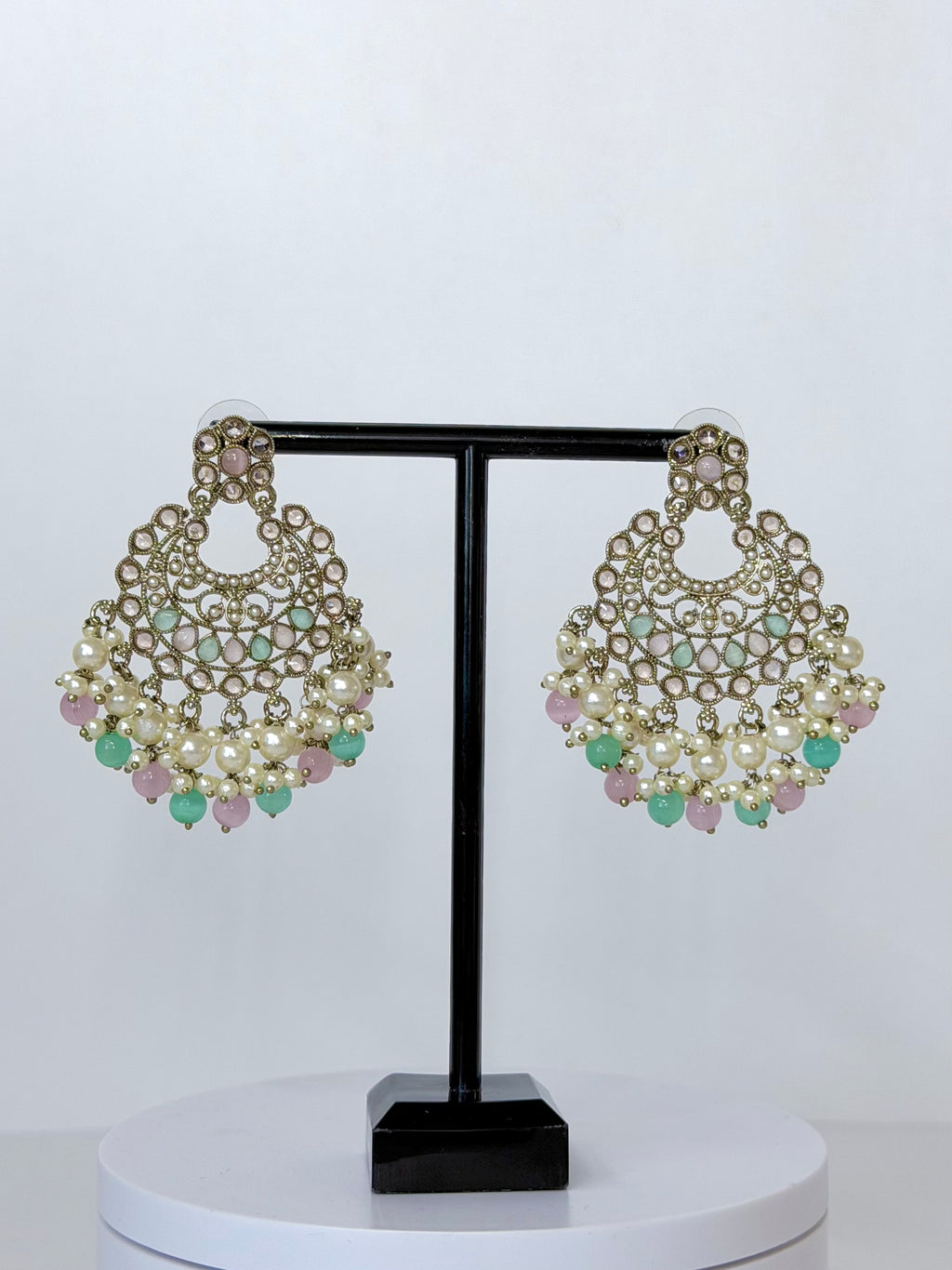 Bollywood Lightweigh Polki Tania Earrings