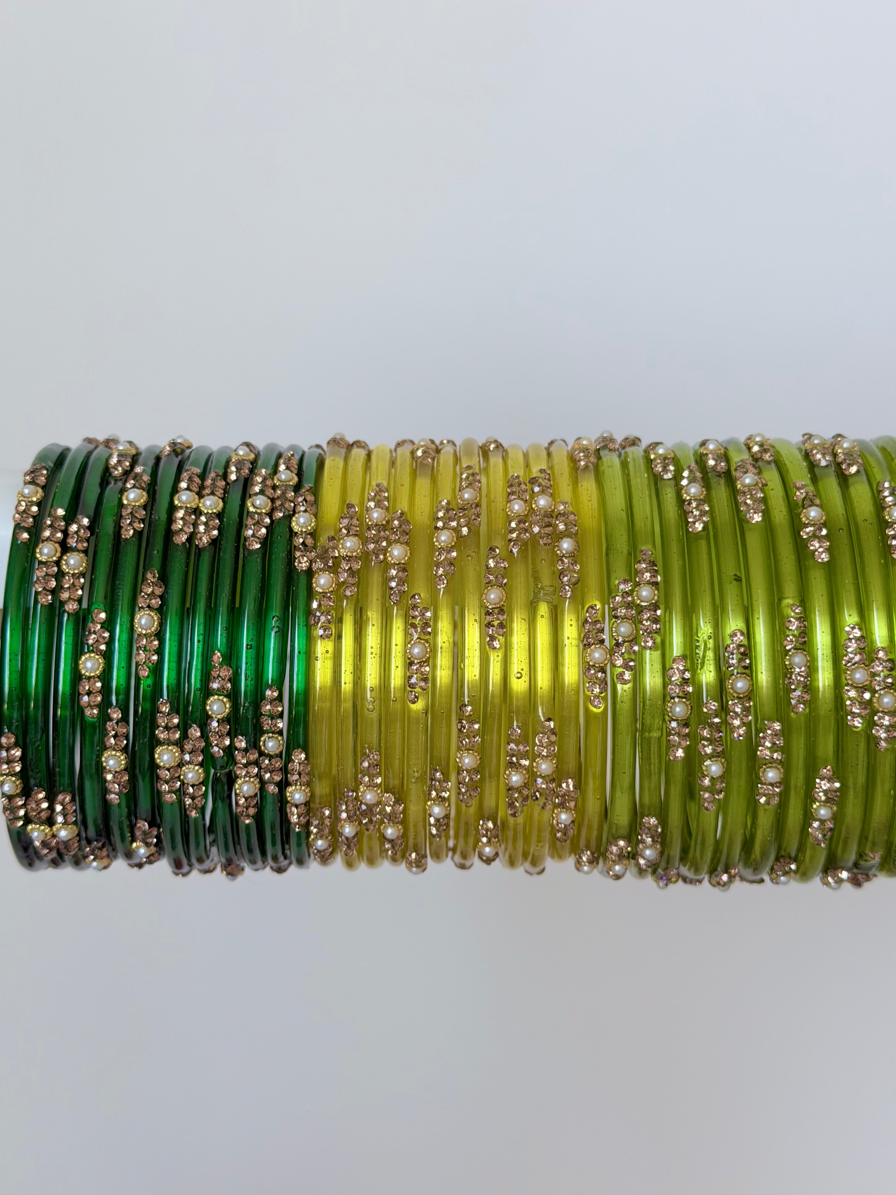 Shringar Glass Bangle Box with Bangle Organizer
