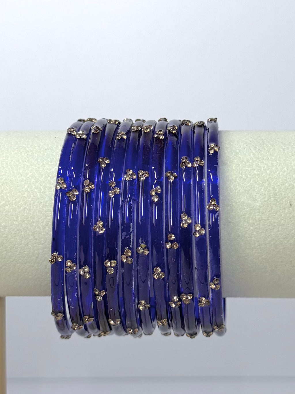 Trending Viral Glass Bangles - Colorful Glass Bangles for All Occasions 12 pcs