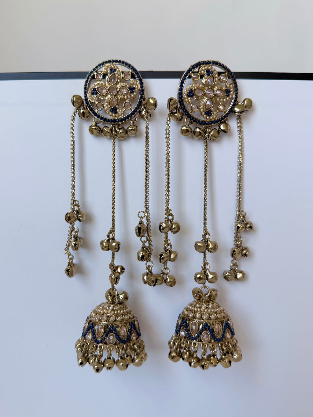 Trending Nyra Kashmiri Earrings with Jhumka