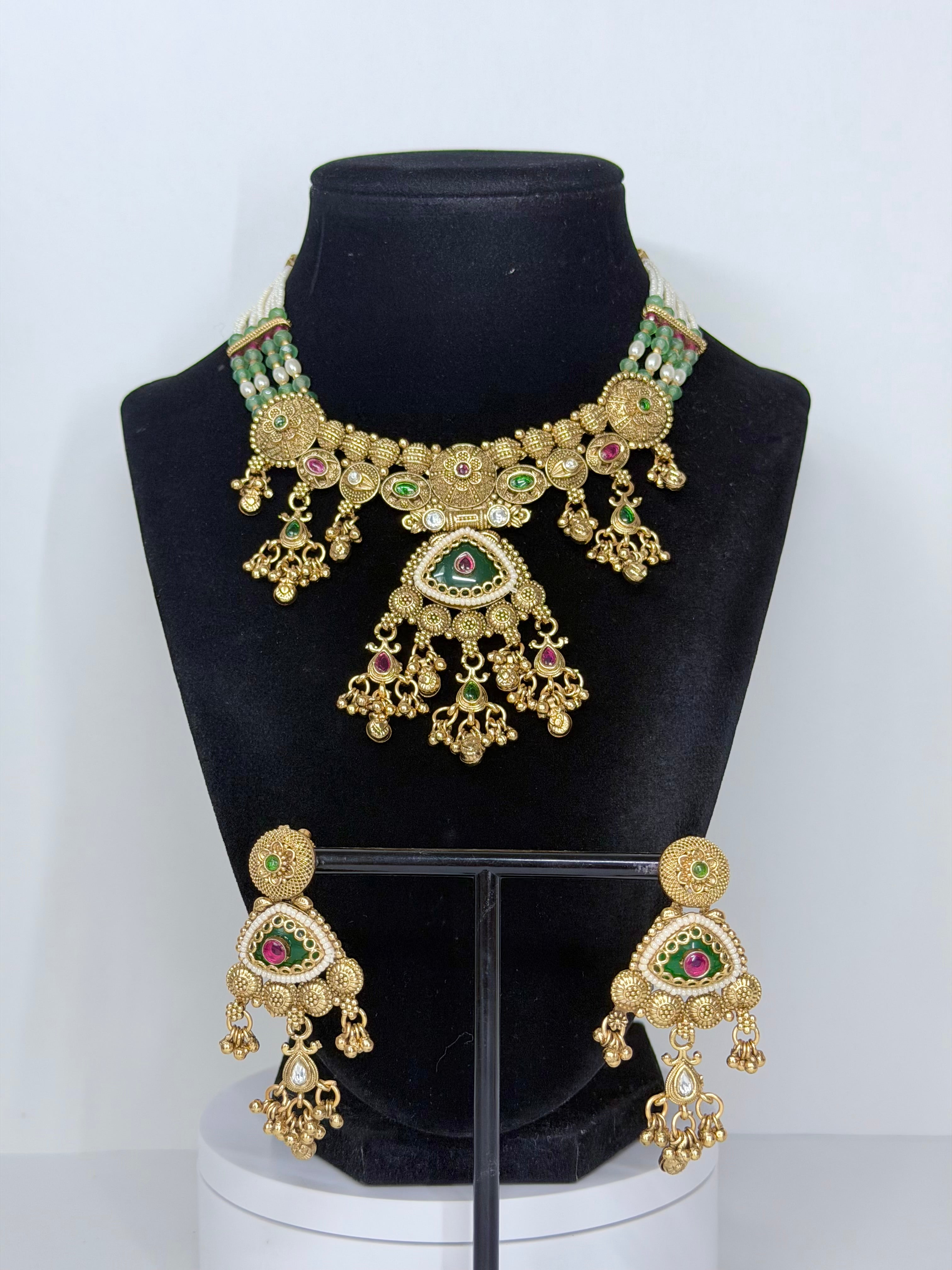 Heritage Collections Necklace Set with Earrings
