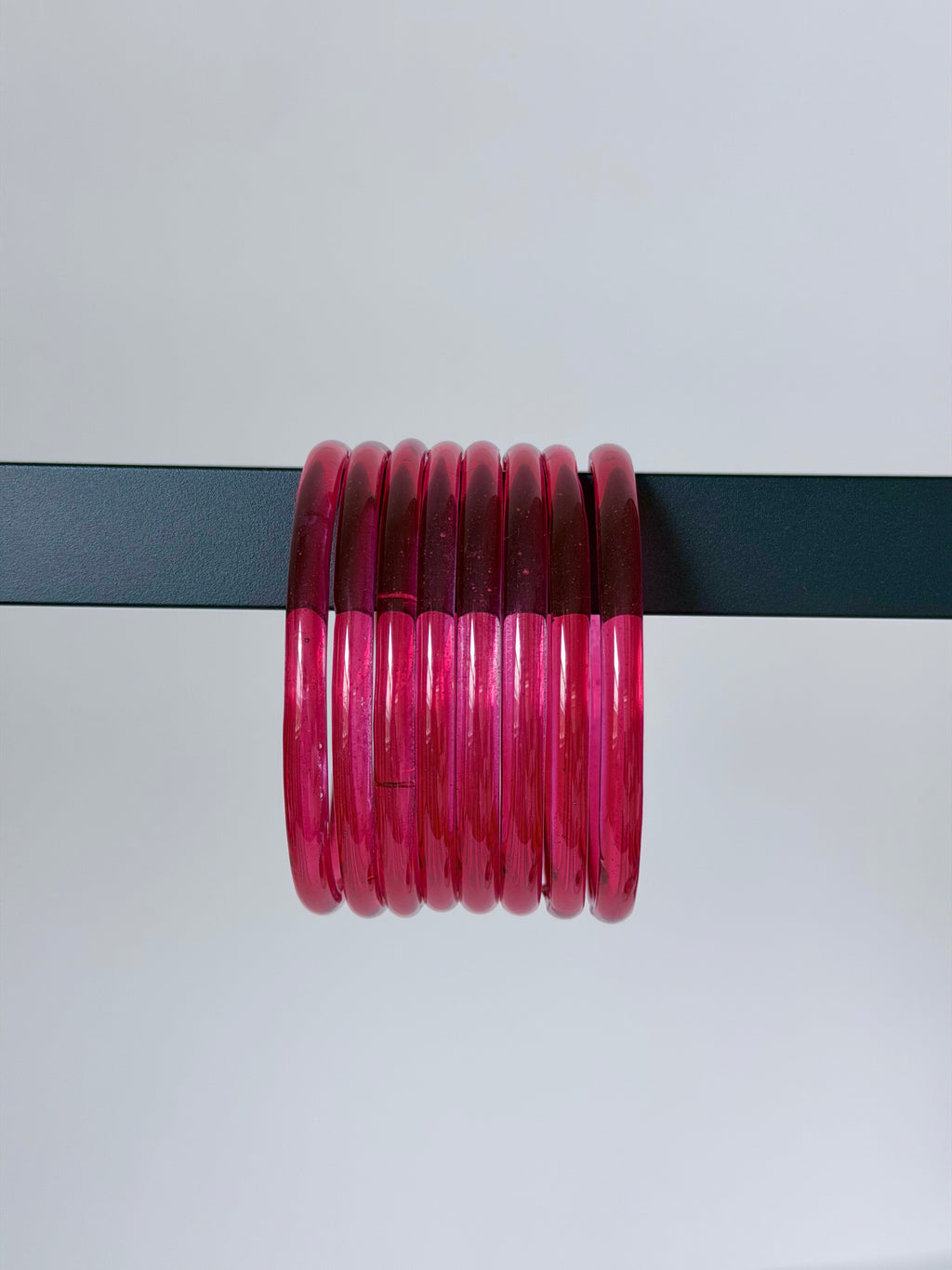 Trending Viral Jelly Bangles – Colorful, Lightweight & Stackable 8 pcs