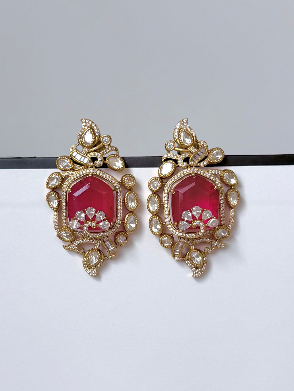Premium Chahat Doublet Earrings
