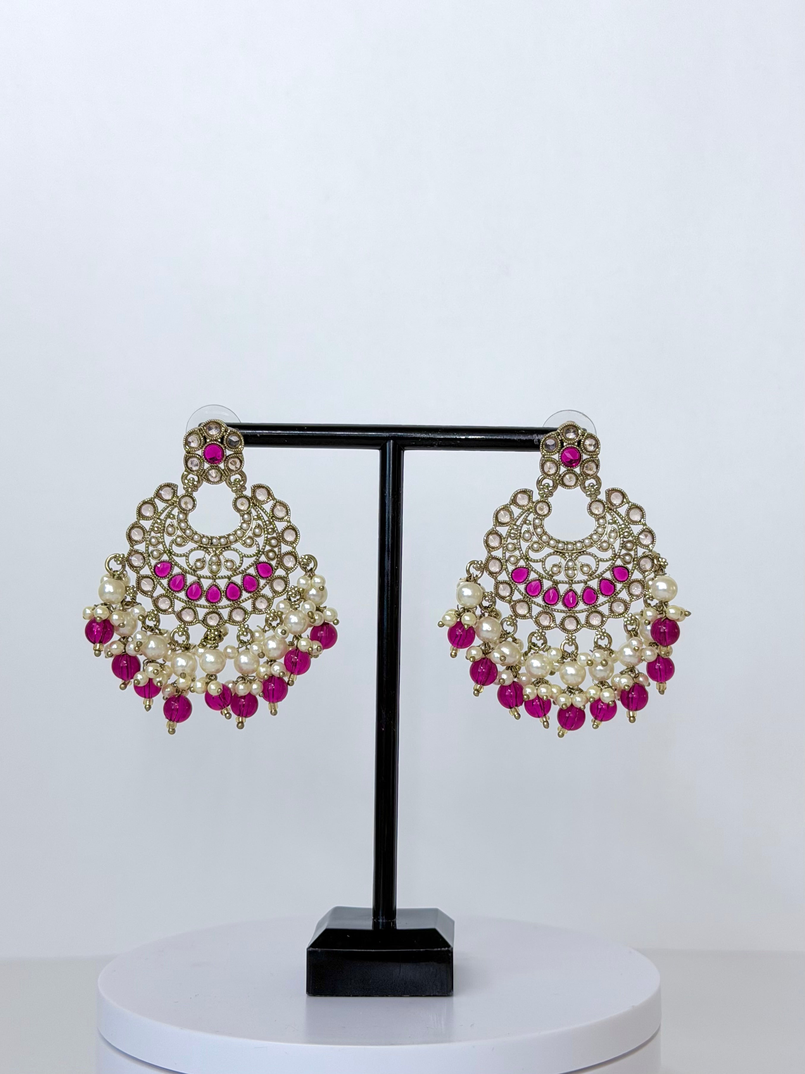 Bollywood Lightweigh Polki Tania Earrings