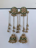 Trending Nyra Kashmiri Earrings with Jhumka