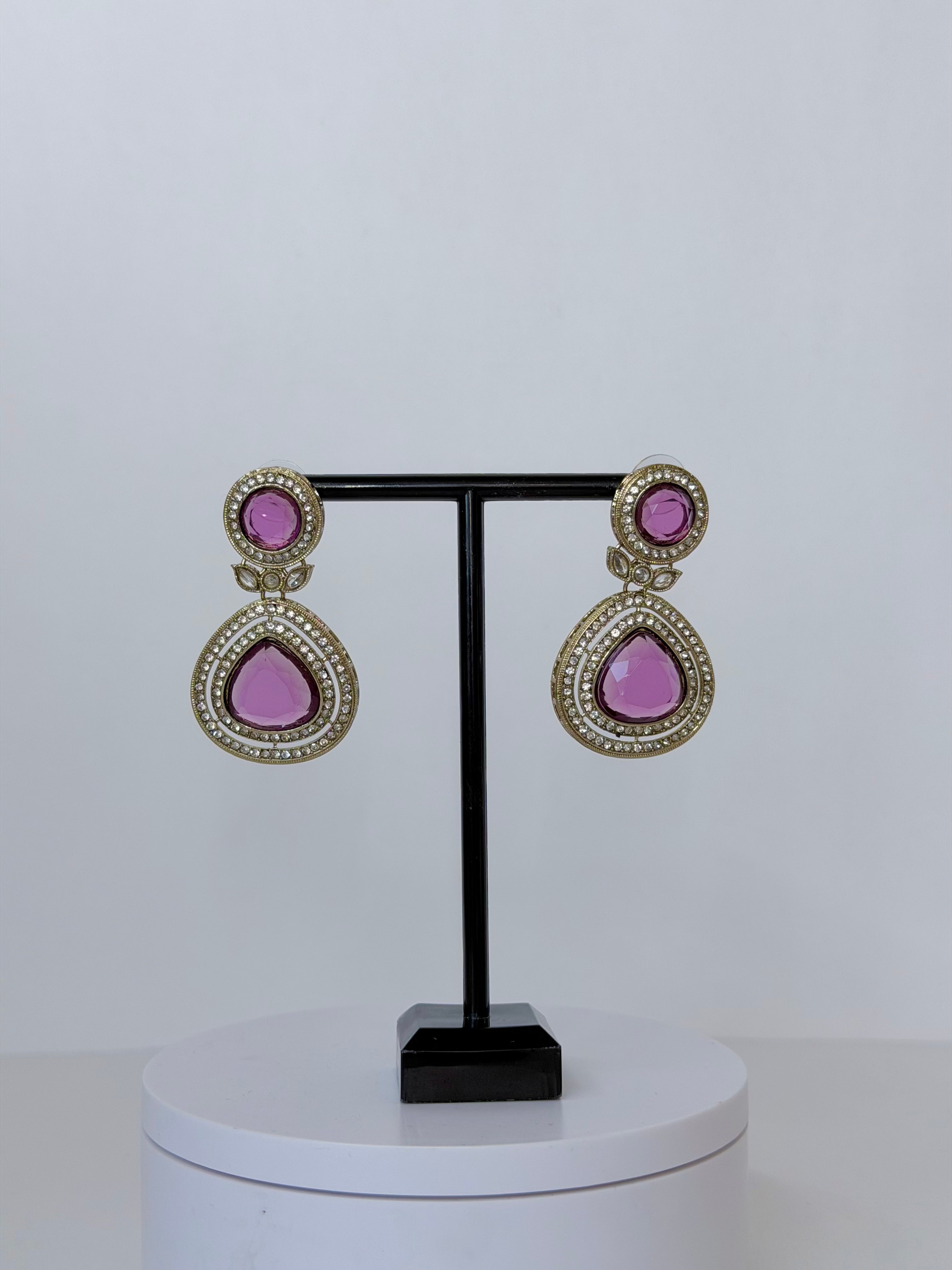 Trending Bollywood Tina Stonework Earrings