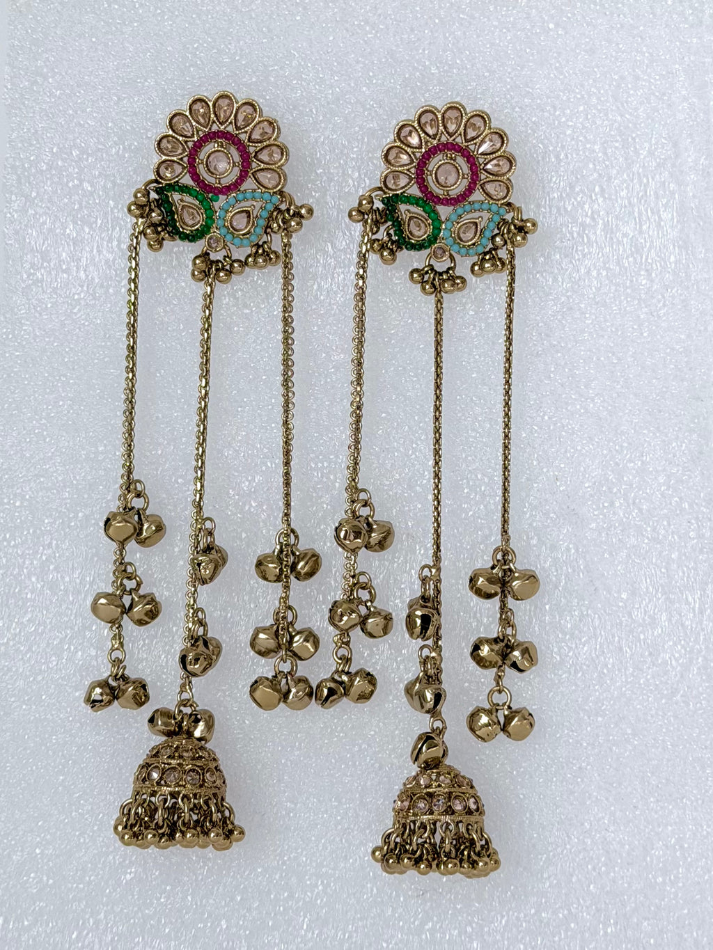 Trending Kashmiri Earrings with Jhumka