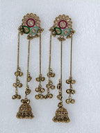 Trending Kashmiri Earrings with Jhumka