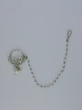 Kundan Nose ring with Chain