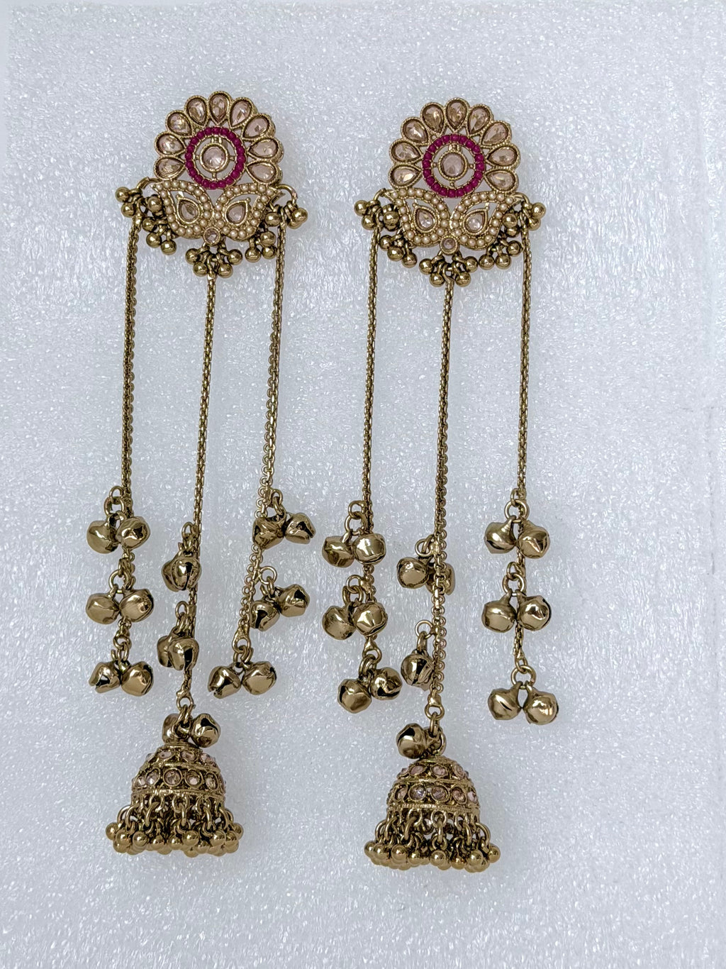 Trending Kashmiri Earrings with Jhumka