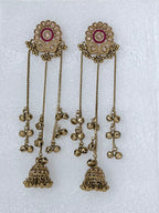 Trending Kashmiri Earrings with Jhumka