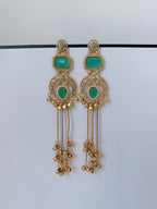 Trending Riona Kashmiri Earrings with Ghungroo