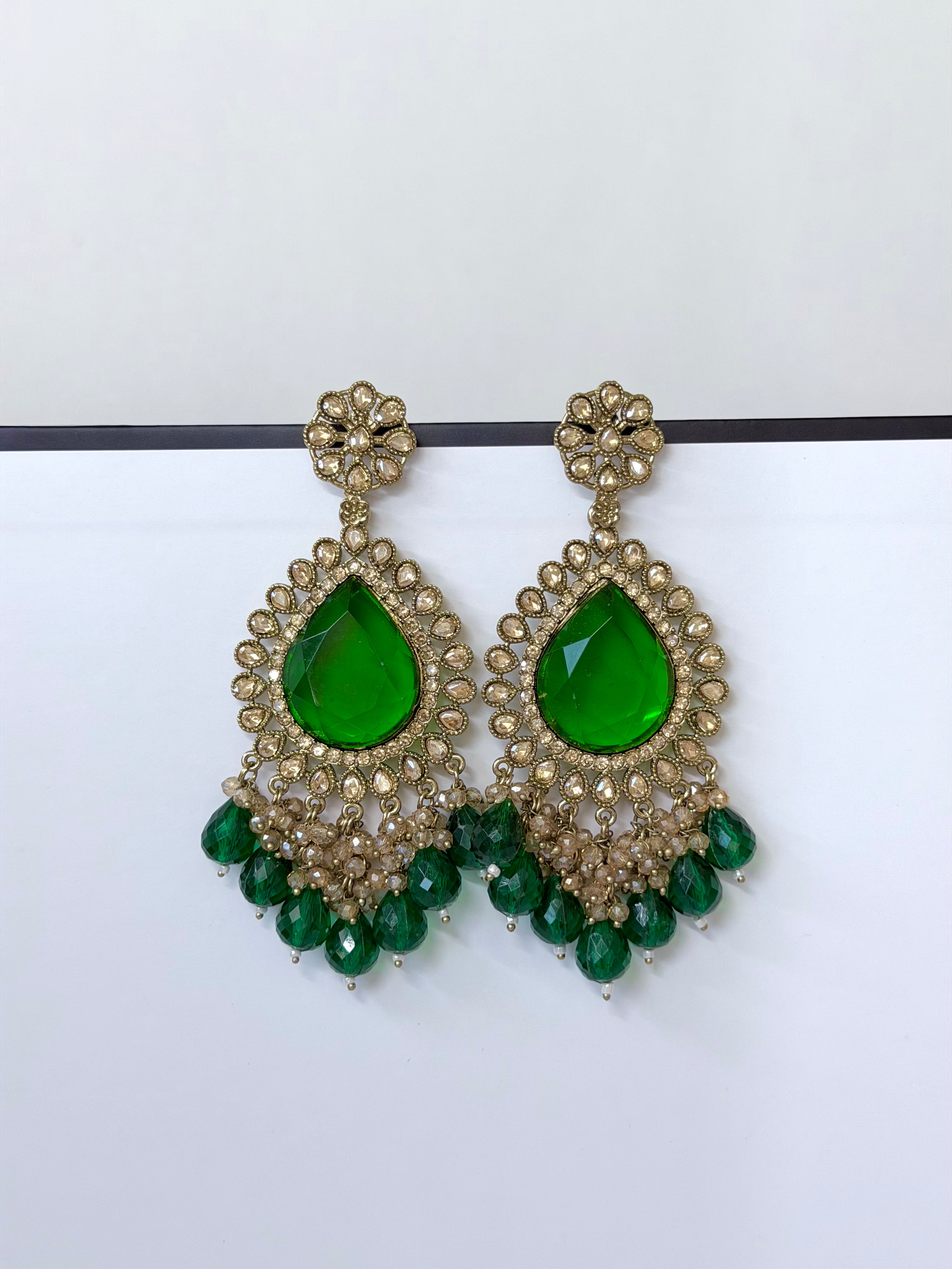 Bollywood Stonework Reem Earrings