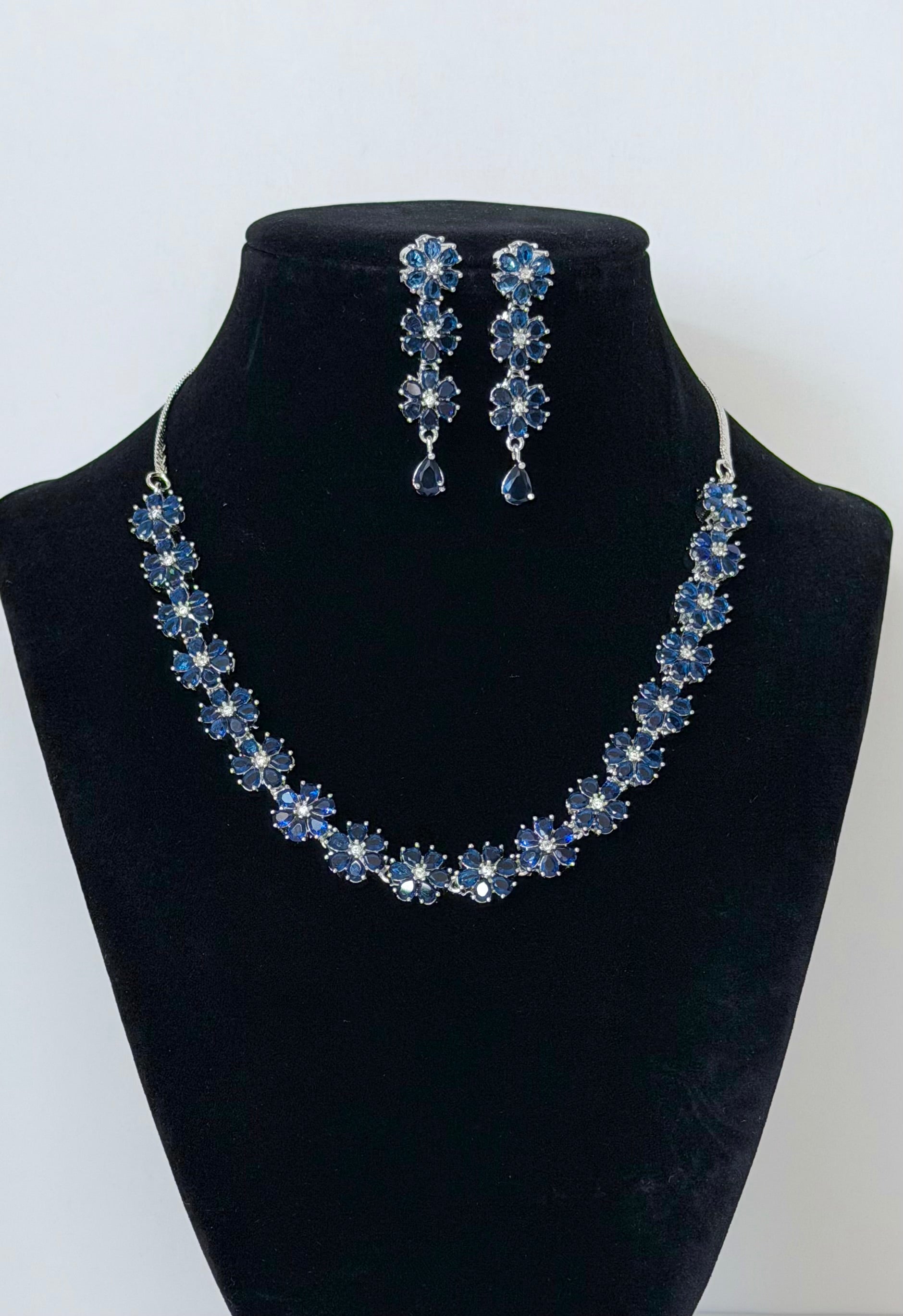 Dainty Diva American Diamond Set with Earrings