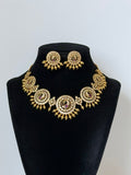 Morni Traditional South Indian Necklace with Earrings
