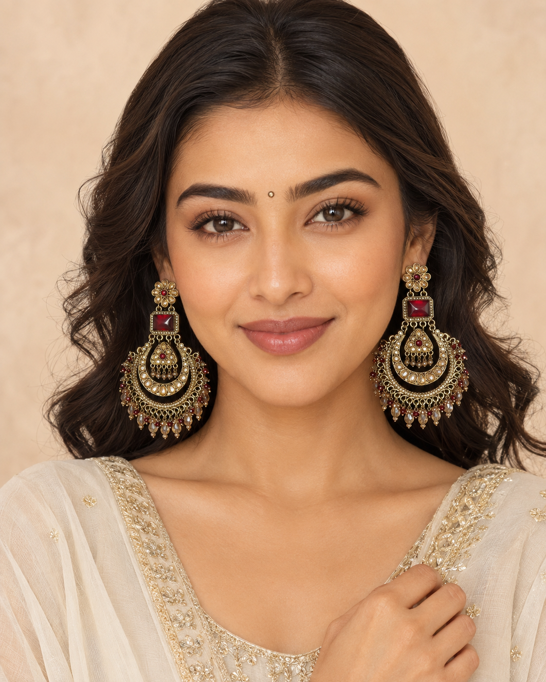 Ojasvi Chandbali Earrings